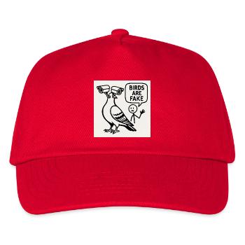 VÖGEL SIND GEFÄLSCHT - Kinder Basecap - Rot - Vorne