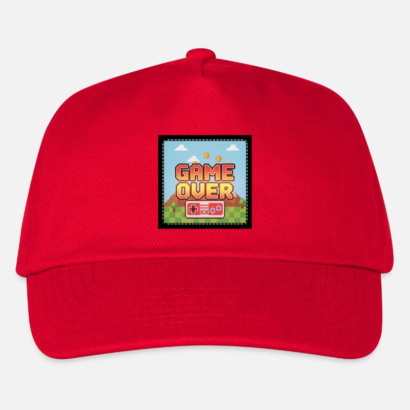 GAME OVER - Kinder Basecap - Rot