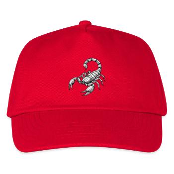 Art géométrique en facettes de scorpion - Casquette de baseball Enfant - rouge - Devant