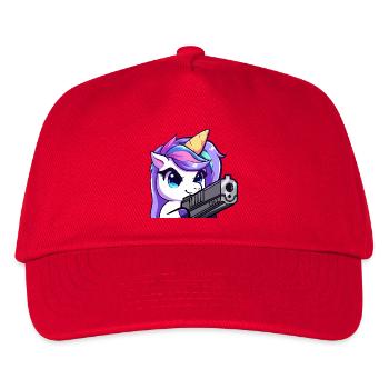 Lya Pew Pew - Kinder Basecap - Rot - Vorne