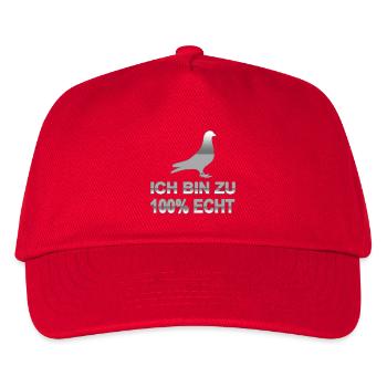 Colombes - Casquette de baseball Enfant - rouge - Devant