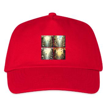Four Seasons in the City of Books - Kids’ Baseball Cap - red - Front