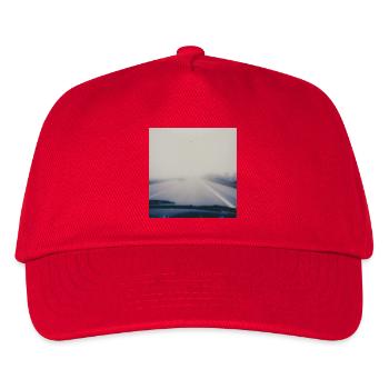 Travelling in grey - Kids’ Baseball Cap - red - Front