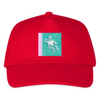 Clean Core Bubble Bear - Kids’ Baseball Cap - red - Front