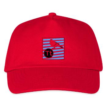 T for Dove - Kids’ Baseball Cap - red - Front