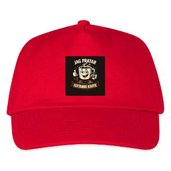 I'm talking liquid coffee - Kids’ Baseball Cap - red - Front
