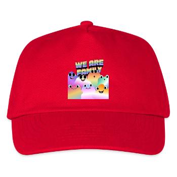 Familie Pride - Kinder Basecap - Rot - Vorne