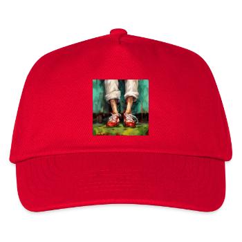Energie in Rot - Kinder Basecap - Rot - Vorne