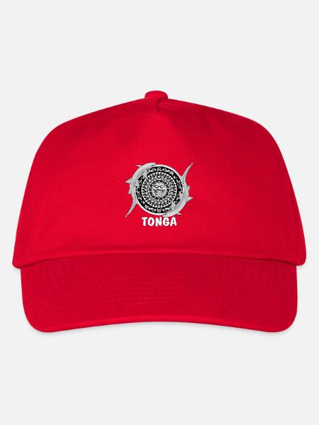 Tonga Ammenhai - Kinder Basecap - Rot