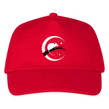 Opossum - Kinder Basecap - Rot - Vorne