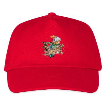 Ugo - L’hélice gratuite en carton et en fesses / - Casquette de baseball Enfant - rouge - Devant