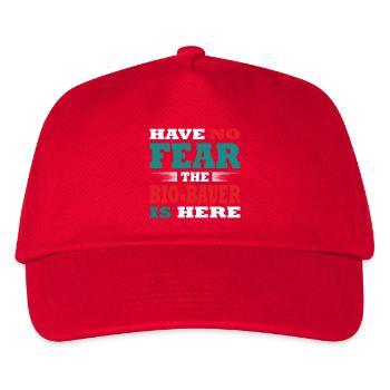 N’ayez crainte, la Bio-Bauer est là Tenue - Casquette de baseball Enfant - rouge - Devant