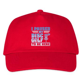 Disc Golf Gifts Disc Golf - Kids’ Baseball Cap - red - Front