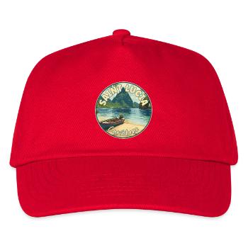 Discover Saint Lucia Caribbean Tropical Paradise - Kids’ Baseball Cap - red - Front