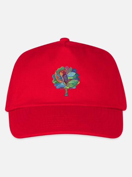 Color Magic Tree - Kids’ Baseball Cap - red