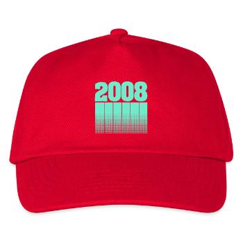 2008 - Kinder Basecap - Rot - Vorne