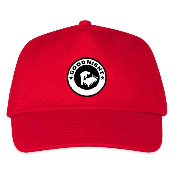 Good Night Good Night - Kids’ Baseball Cap - red - Front