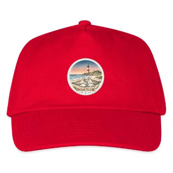 Dänemark - Romantik - Kinder Basecap - Rot - Vorne