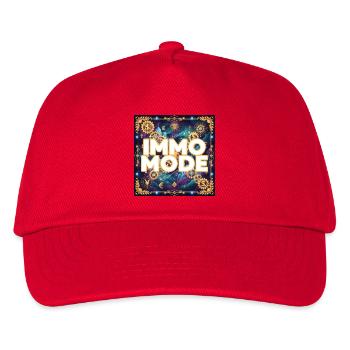 Immo Mode on - Real Estate with Passion - Kids’ Baseball Cap - red - Front