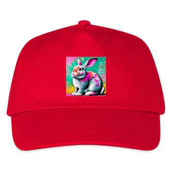 rabbit - Kids’ Baseball Cap - red - Front