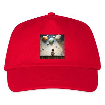 Planetengärten der Kindheit - Kinder Basecap - Rot - Vorne
