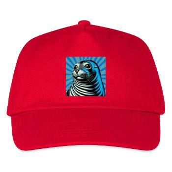 Phoque - Casquette de baseball Enfant - rouge - Devant