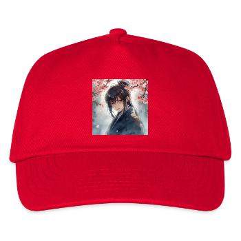 Hanfu under cherry blossoms - Kids’ Baseball Cap - red - Front