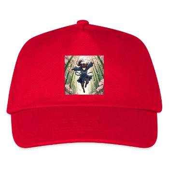 Bamboo heroine in the cherry blossom path - Kids’ Baseball Cap - red - Front