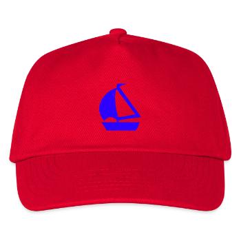 Sail - Kids’ Baseball Cap - red - Front