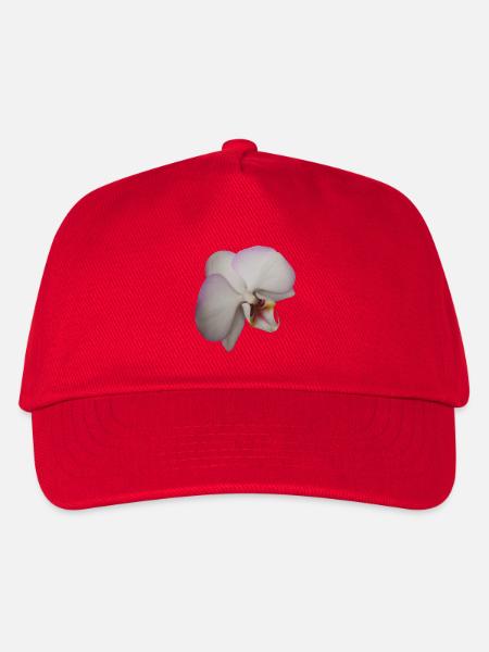 Elegant_Pale_Lavender_Phalaenopsis_Moth_Orchid - Kids’ Baseball Cap - red