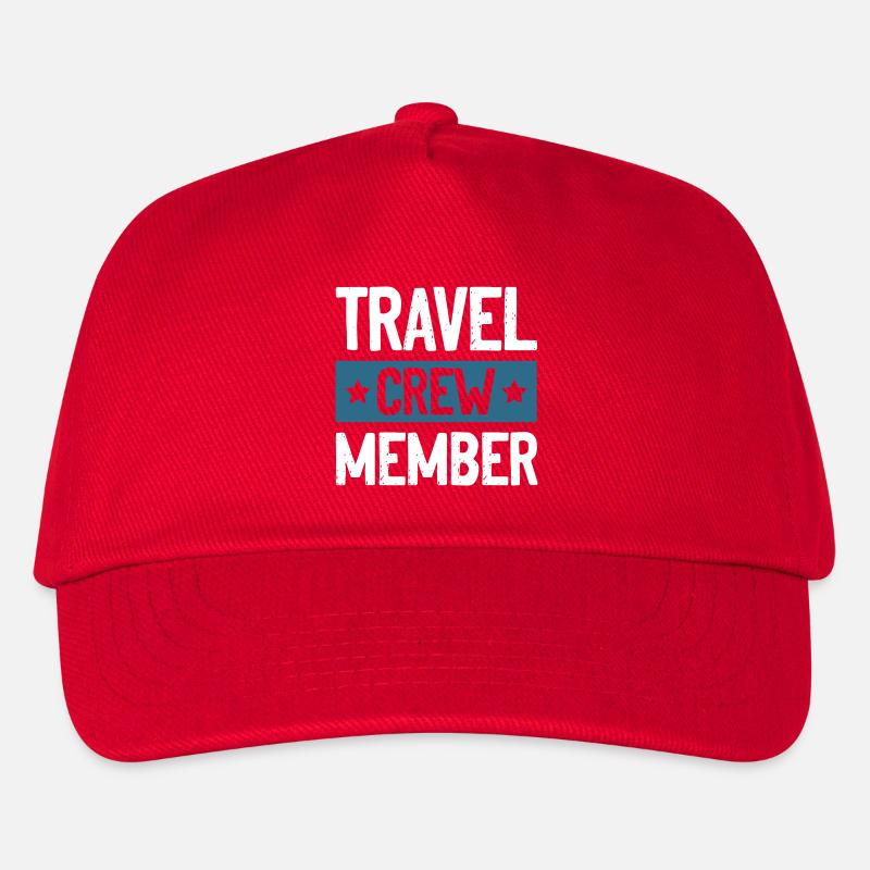 Équipe de voyage - Casquette de baseball Enfant - rouge
