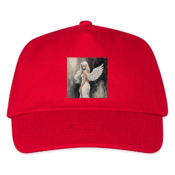 Angel of Heaven in White - Kids’ Baseball Cap - red - Front