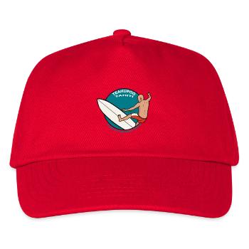 Teahupoo Tahiti Französisch-Polynesien Ende der Straße - Kinder Basecap - Rot - Vorne