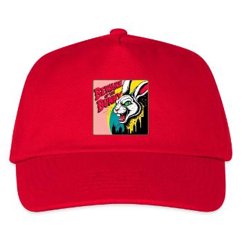 Bad Bunny Horror Comic Style - Kids’ Baseball Cap - red - Front