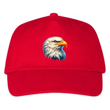 eagle - Kids’ Baseball Cap - red - Front