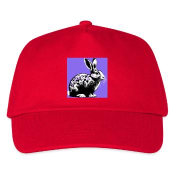 rabbit - Kids’ Baseball Cap - red - Front