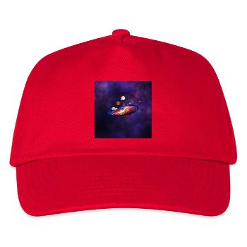 Anneau Cosmique des Planètes - Casquette de baseball Enfant - rouge - Devant