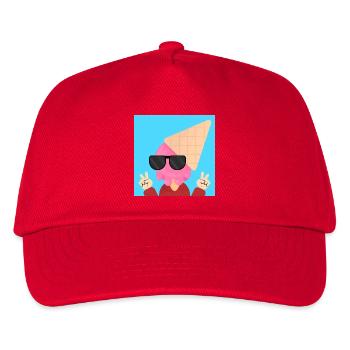 Mec cool - Casquette de baseball Enfant - rouge - Devant