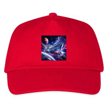 Stardreamer-7 Raumschiff - Kinder Basecap - Rot - Vorne