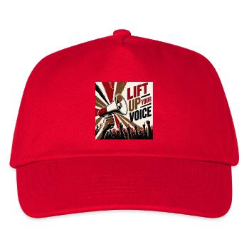 Élève ta voix - Casquette de baseball Enfant - rouge - Devant