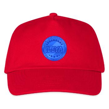 Geschenkidee Ileya - Kinder Basecap - Rot - Vorne