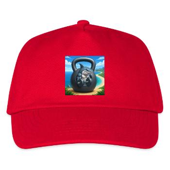 Collection de dessins animés GIDAGI Fitness - Casquette de baseball Enfant - rouge - Devant