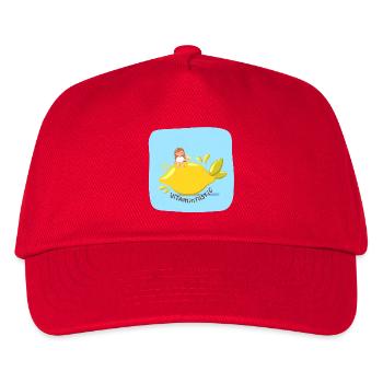 Été citron VitaminTastic - Casquette de baseball Enfant - rouge - Devant