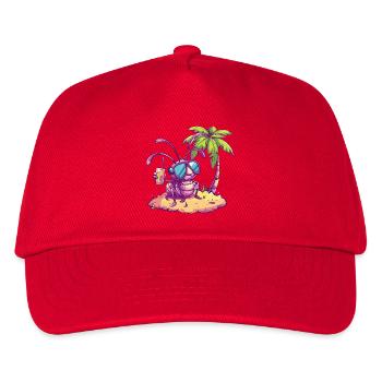Vacances d’été à Fourmis - Casquette de baseball Enfant - rouge - Devant