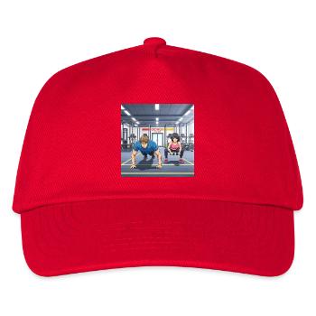 Collection de dessins animés GIDAGI Fitness - Casquette de baseball Enfant - rouge - Devant