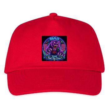 Cyber Fan BlaPa76 - Casquette de baseball Enfant - rouge - Devant