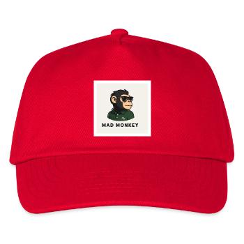 Icône du polo Mad Monkey - Casquette de baseball Enfant - rouge - Devant