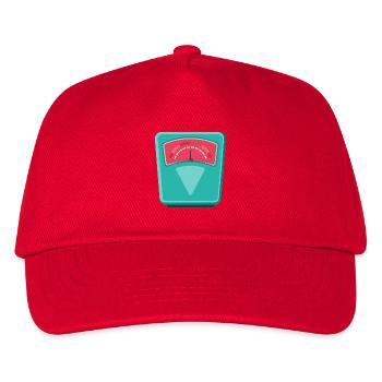 Bathroom Scale - Kids’ Baseball Cap - red - Front