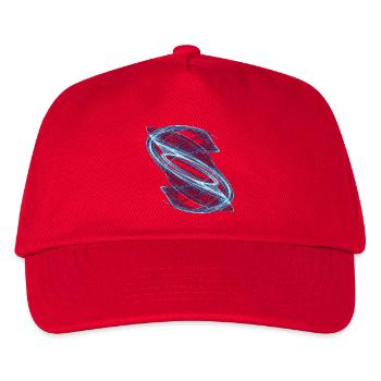 Kristallströme – Strange Attractor - Kinder Basecap - Rot - Vorne