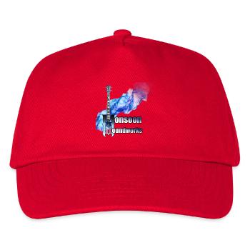 Offizielles Logo von Monsoon Soundworks - Kinder Basecap - Rot - Vorne